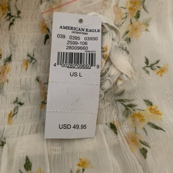NWT American Eagle Strapless Dress - Picture 4 of 4